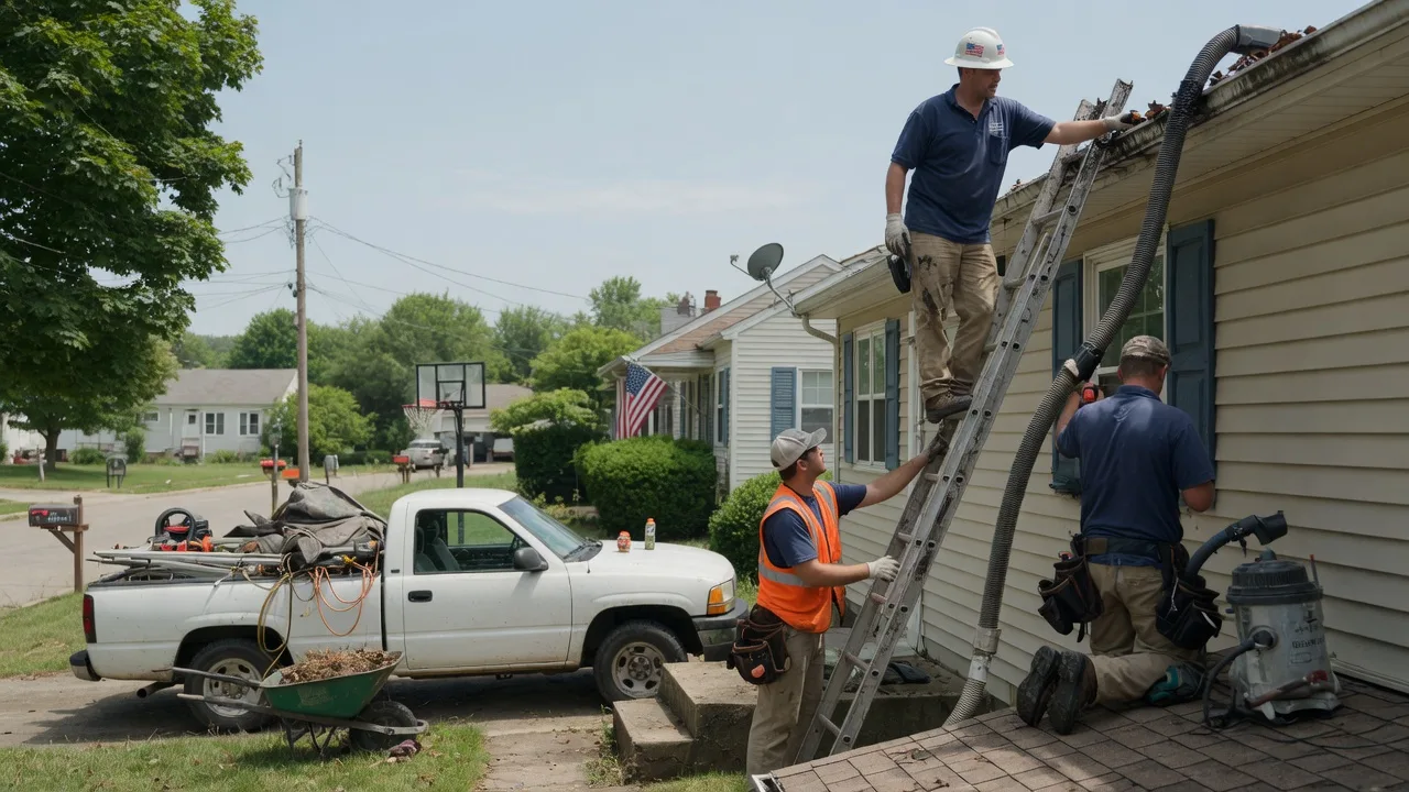 Gutter Installation in Kipton, OH near me